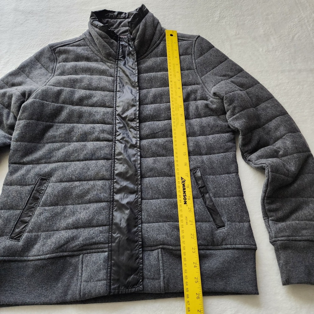 Twik Quilted Zip Up Jacket Womens XL Gray Mountain Patrol Coat Gorp Puffer - Picture 11 of 16
